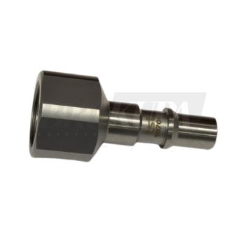 TST insteeknippel met 1/2" binnendraad DN8