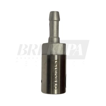 TST veiligheidskoppeling DN6 met 8mm slangpilaar