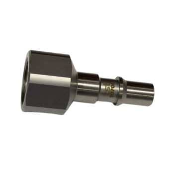 TST insteeknippel met 1/2" binnendraad DN8