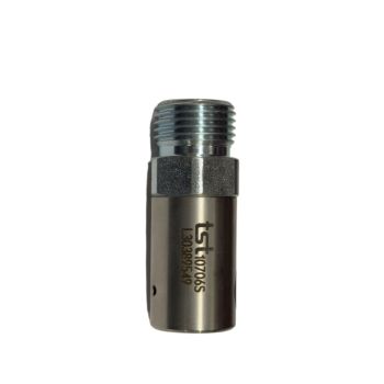 TST veiligheidskoppeling DN6 met 1/2" buitendraad
